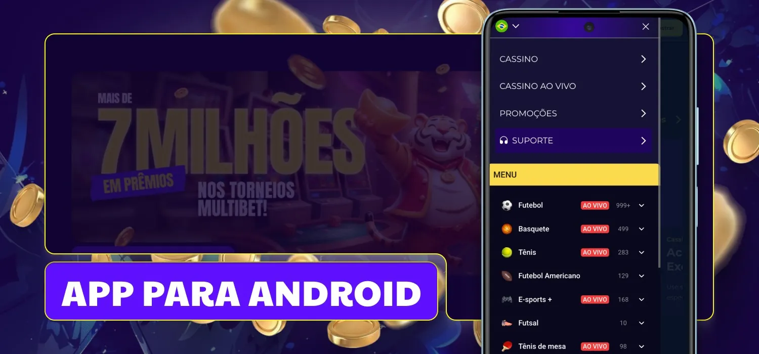 Multibet app para Android