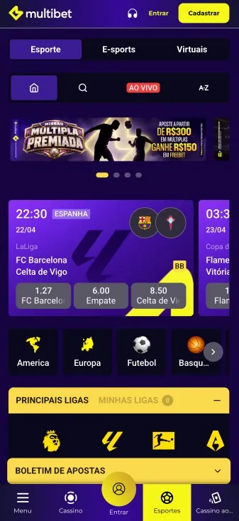 Aplicativo Multibet