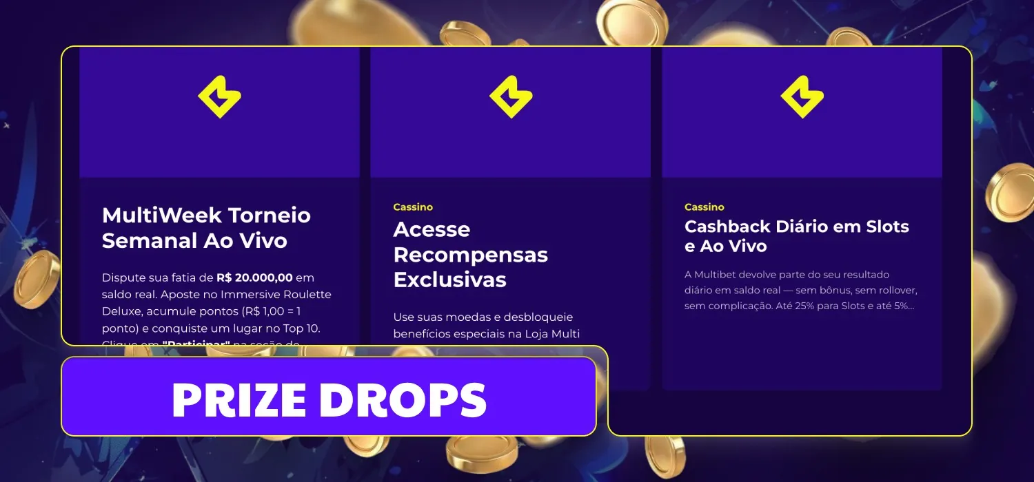 Pr&ecirc;mios Surpresa da MultiBet 