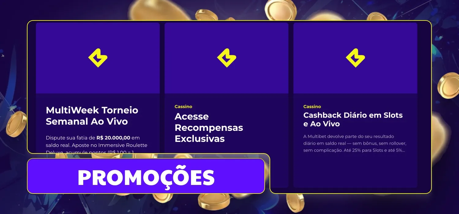 MultiBet Promo&ccedil;&otilde;es 